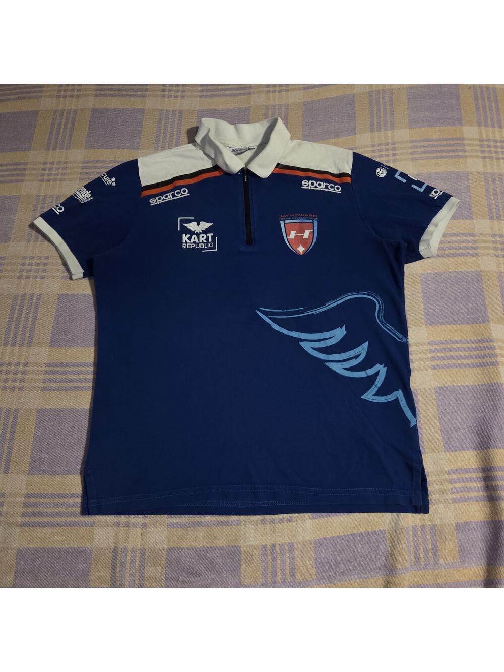 JAY HOWARD Driver Development T Shirt Polo Kart Republic Sparco Racing Italian